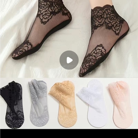 Lace socks. Stocking socks 🧦 - Picture 2 of 6